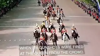 Queen Elizabeth shot 6 times by gun man  whilst riding her horse