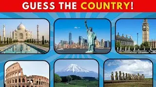 Guess The Country By Place 🌍 | Image Quiz
