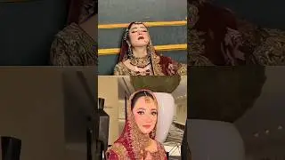 Ghazal x Eman Bridal LoOk!🥰❤️#rajabfamily #rajab #viralvideo