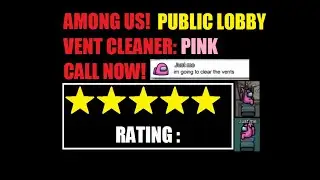 AMONG US | VENT CLEANER | PUBLIC LOBBY |  SKELD