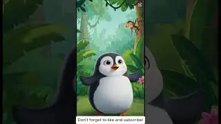 Penguin's Epic Jungle Adventure! #shorts