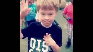 kid fails at dabbing