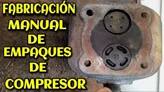 ESTAS SON LAS TECNICAS PARA LA FABRICACI&Oacute;N MANUAL DE EMPAQUE DE COMPRESOR (AS&Iacute; SE HACE)