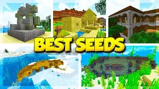 5 SEEDS for MINECRAFT 1.13.1! (Top Minecraft Update Aquatic Seeds)