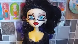 BeGoth Bleeding Edge Raven doll- TLC