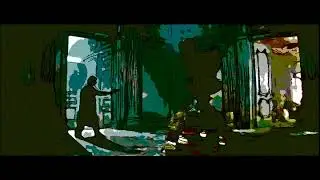 Line Art Animation: Bladerunner