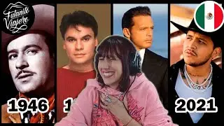 (REACCIÓN)Canción Mexicana más Popular Cada Año (1940-2021)