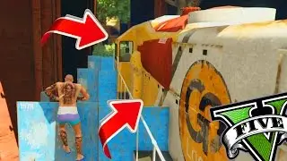 GTA V - DEATH RUN POR EL TREN !!! | MrWikky92