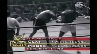 MUHAMMAD ALI VS ARCHIE MOORE on November 15, 1962