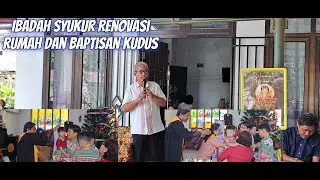 Ibadah Syukuran Renovasi Rumah, Ultah Oma Kelvin & Baptisan Kudus Cucu, 14-12-2025 #viral #trending 