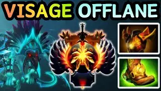 🔥 VISAGE OFFLANE SILENCE, STUN, DOMINATE | DOTA 2 GAMEPLAY 🔥