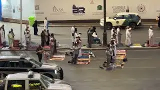 بداية اسبوع معا الشيخ بدر التركي ف اول صلاة مغرب ف الحرم المكي 
