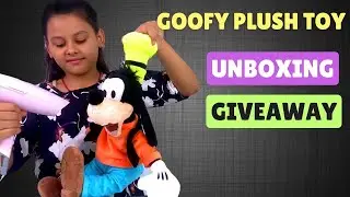 Goofy Cartoon Character Soft Toy Unboxing | Unique Gift | Premium Product | Teddy | Giveaway