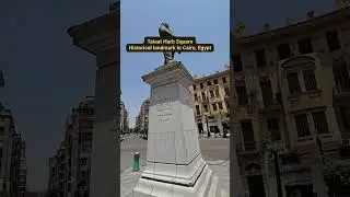 Talaat Harb Square Historical landmark in Cairo, Egypt #egyptian #egypt