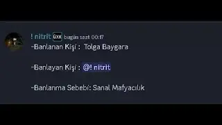 Beyto tarafından rp+ verildi = Ban    alpharoleplay