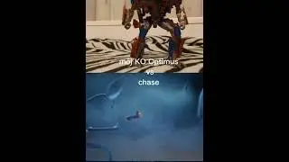 m&oacute;j KO Optimus vs Optimus dotm/chase i Megatron roft