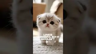 Stop Letting Your Emotions Control You | Zen Cat Wisdom #wholesome #kittenmotivation #cutecat #cat