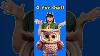O for OWL! 🦉 | Toddlers Learn Letters