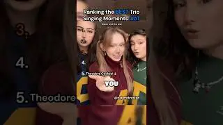 Ranking the BEST Trio Singing Moments OAT