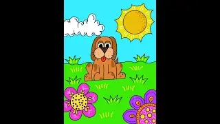 Doggy Dog Step 1 - Drawing Dog  and Photo of Dog