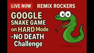 Google Snake Game on Hard Mode &ndash; NO DEATH Challenge
