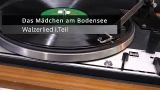 Grammophon-Platte: Das Mädchen am Bodensee 1.Teil Walzerlied. Gesungen von August Batzem Tenor
