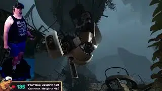 Highlight: Reviving Glados in VR on a treadmill in Portal 2