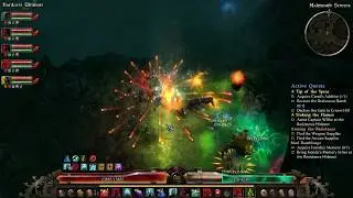 Grim Dawn v1.0.4.0 - My Cabalist Pet Build VS Archmage Aleksander (11 sec) Super Fast Kill