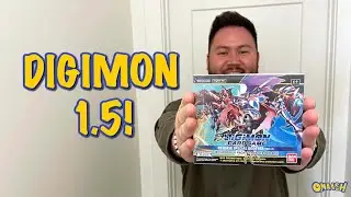 **FINALLY FOUND ONE!** Opening Digimon 1.5 Booster Box!