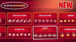 All 63 Discovered Punch Cards in Fortnite Chapter 2 Season 4 - Punch Cards Season 14