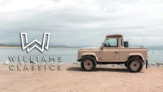 Land Rover Defender 90 300 Tdi Cappuccino Build WILLIAMS CLASSICS