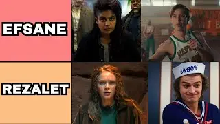 Stranger Things Karakterleri Sıralama Videosu! Chat ile Birlikte