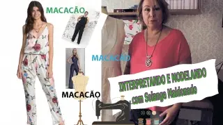 #Aula 24 - Curso Tecido - Modelando macacão fácil.