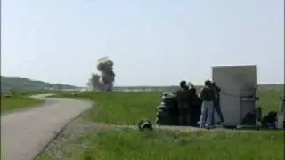 Shoulder Launched Missile Weapon Test