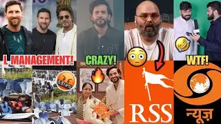 Management FRAUD! Messi Event FAILURE!😡 | RSS Vs Kunal Kamra, Fukra Insaan, Ashish Chachlani, DDNews
