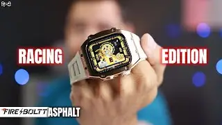 Fire Boltt Asphalt (Gold White) Racing Edition Smartwatch Under Rs 2500 *UNBOXING & SENSORS TEST*