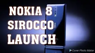 Hmd Global announce Nokia 8 Sirocco Smartphone launch date | HMD Global launch New Nokia Smartphone