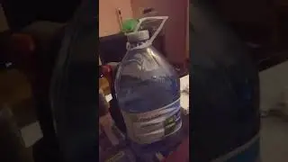 More floaties in sealed distilled water.