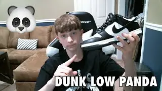Nike Dunk Low Retro Black and White 