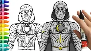 How To Draw Moon Knight