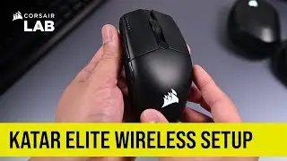 Как настроить игровую мышь CORSAIR KATAR ELITE WIRELESS