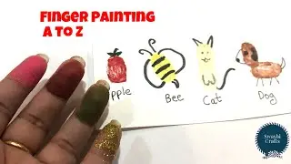 Finger Painting Art | Easy Thumb Painting Animals | Summer Fun Activities for kids