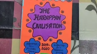 The Harappan Civilization Project for class 12th || History Project