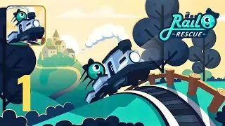 Rail Rescue: Puzzle Lines Gameplay Walkthrough Tutorial (Android, iOS)