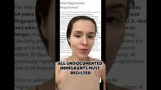 all undocumented immigrants must register! #immigration #ice #undocumentedimmigrants #deportation