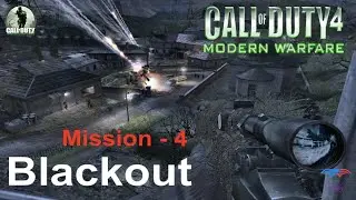 Call of Duty 4: Modern Warfare Remastered  - Campaign - Mission 4 - Blackout (Walkthrough)