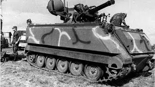 Стрельба из пулемета Гатлинга M163 Vulcan
