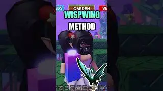 WISPWING method makes you RICH #growagarden #roblox #fyp