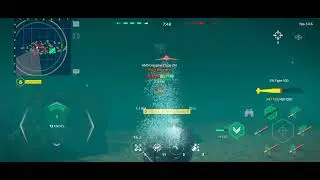 CN Type 100 Aggressive Rank  Match -- Skill issue Player Stayaway From This Submarine -