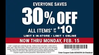 Harbor Freight скидка 30% $10 ($20 для ITC) Лимит 5 #шорт